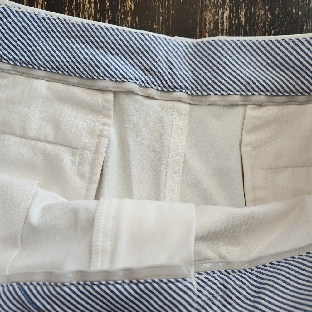 Donald Ross Mens Size 34 White Walker II Golf Shorts Performance Stretch NEW